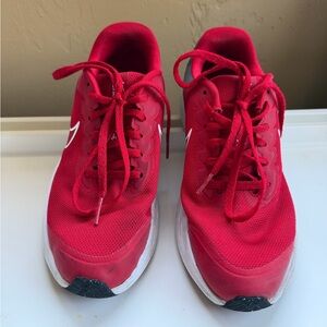 Nike Star Runner 3 GS University Red Gray Big Boys Youth 5.5Y Sneakers DA2776601